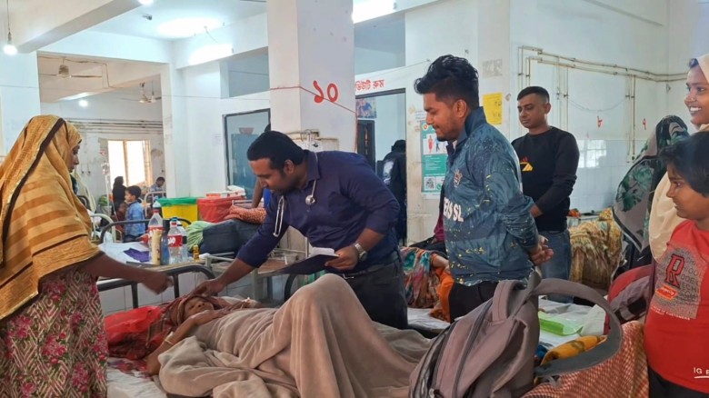 নড়াইল সদর হাসপাতালের লিফটের কাজ দীর্ঘ ৮ বছরেও শেষ হয়নি...