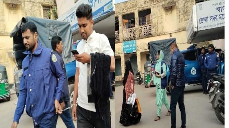 ভোলায় আবাসিক হোটেলে আপত্তিকর অবস্থায় পরকীয়া প্রেমিকসহ গৃহবধূ আটক...