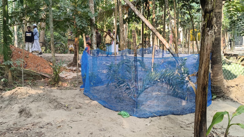 চিরনিদ্রায় শায়িত হলেন ছাত্রলীগ নেতার স্ত্রী ও সন্তান...