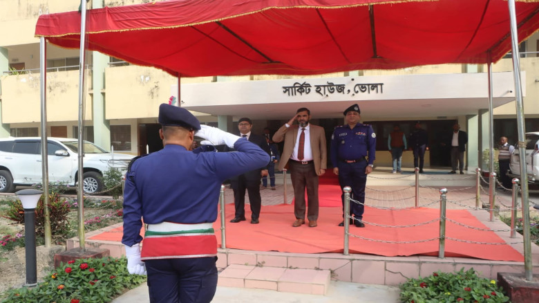 ত্রয়োদশ সংসদ নির্বাচন ও গণভোট-২০২৬ সামনে রেখে ভোলায় অবাধ ও শান্তিপূর্ণ ভোটের লক্ষ্যে মতবিনিময় সভা...