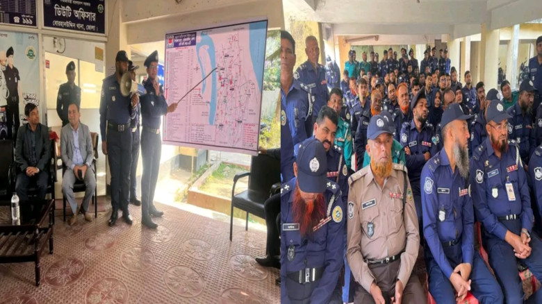 ভোটের মাঠে প্রস্তুত আইনশৃঙ্খলা বাহিনী: ভোলায় জেলা পুলিশের বিশেষ প্রশিক্ষণ...