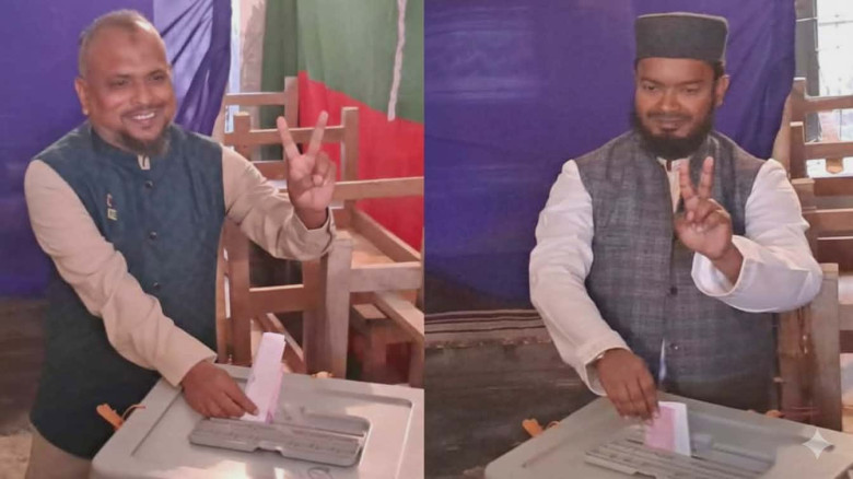 নড়াইলের দুইটি আসনে আইনশৃঙ্খলা রক্ষাকারী বাহিনীর কড়া নিরাপত্তায়  গণভোটের ভোটগ্রহণ শুরু...