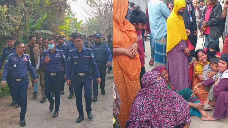 নড়াইলে দু’পক্ষের সংঘর্ষ, বাবা-ছেলেসহ নিহত ৪ ঘটনাস্থলে অতিরিক্ত পুলিশ মোতায়েন...