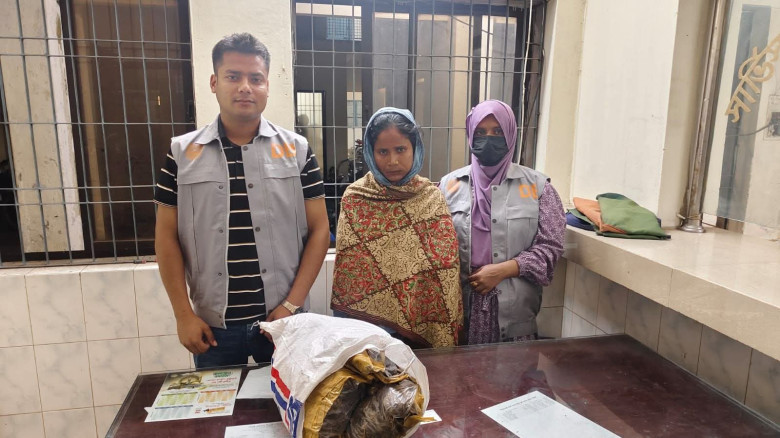 কিশোরগঞ্জে আড়াই কেজি গাঁজাসহ নারী মাদক কারবারি গ্রেপ্তার...