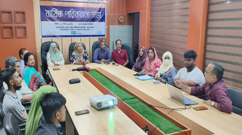 বাগেরহাটে স্বাস্থ্য অধিকার ফোরামের বার্ষিক পরিকল্পনা সভা অনুষ্ঠিত...