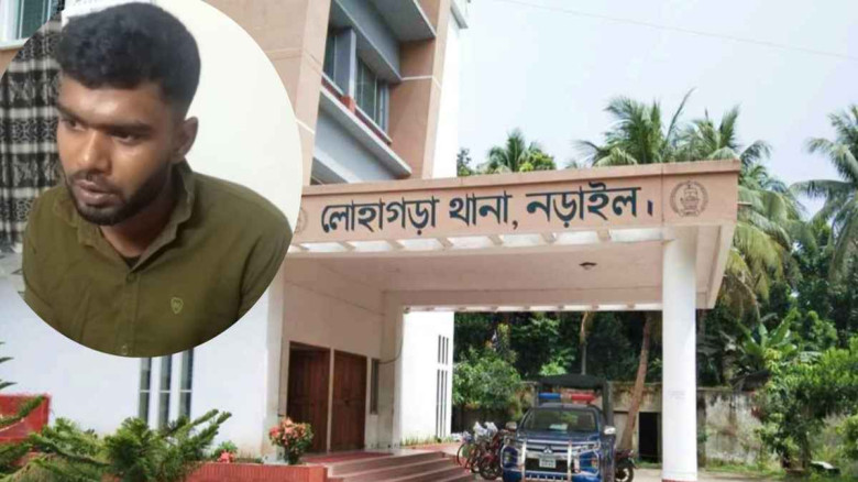 নড়াইলের লোহাগড়ায়  স্ত্রীকে হত্যার পর আত্মহত্যার নাটক, স্বামী গ্রেপ্তার...