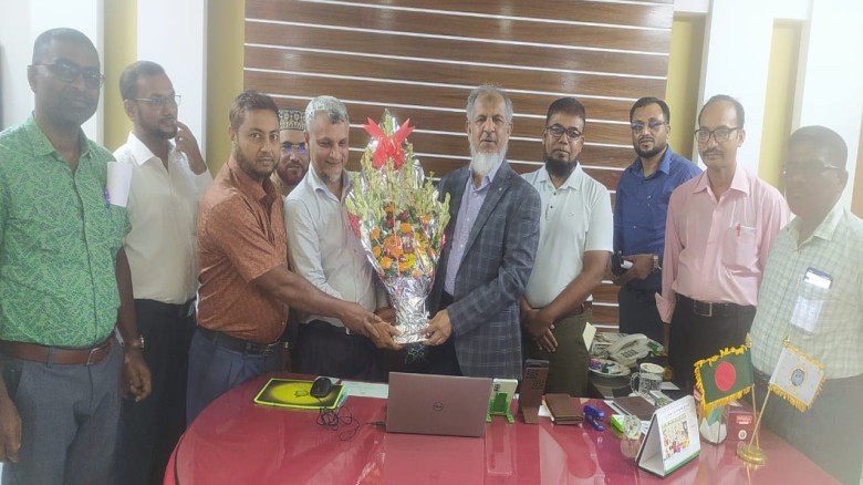 যশোর শিক্ষা বোর্ডের নবাগত চেয়ারম্যানকে বাগেরহাট শিক্ষকবৃন্দের শুভেচ্ছা...
