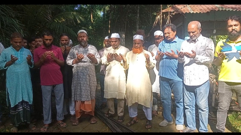 বিএনপি'র প্রয়াত সদস্যদের কবর জিয়ারত করেছেন এম এ সালাম...