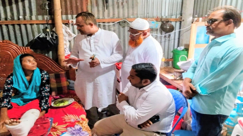 কিশোরগঞ্জে সাংবাদিকের মানবিক প্রতিবেদনে সাড়া দিলেন ইউএনও...