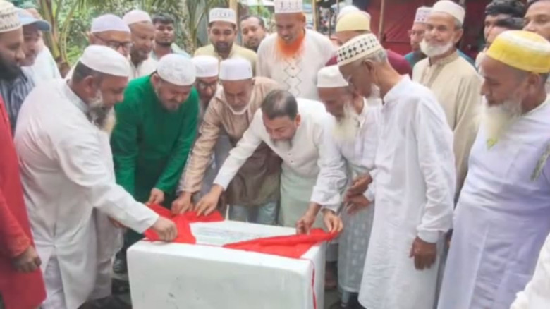 ফরিদগঞ্জে পুনর্নির্মিত পশ্চিম হাঁসা বাইতুল মোকাররম জামে মসজিদের উদ্বোধন...