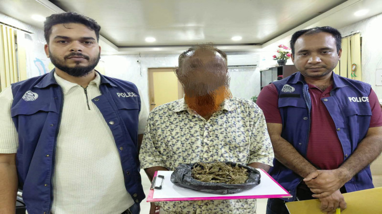 বোরহানউদ্দিনে মাদকবিরোধী পুলিশের অভিযান, গাঁজাসহ একজন আটক...