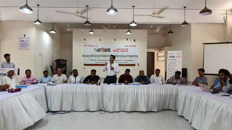 বাগেরহাটে নেক্সাস প্রোগ্রামিং শক্তিশালী করতে যুব-নেতৃত্বাধীন অ্যাডভোকেসি সভা...