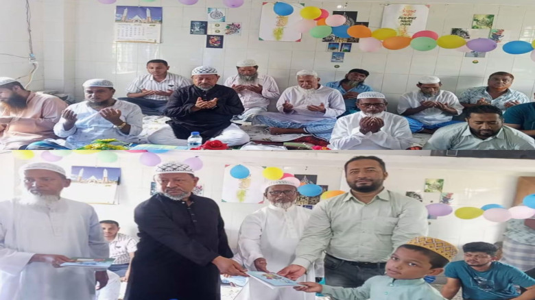 চাঁদপুরের বাংলা বাজার জামেউল উলুম হাফেজিয়া কওমি মাদরাসায় অভিভাবক সমাবেশ ও পুরস্কার বিতরণ...