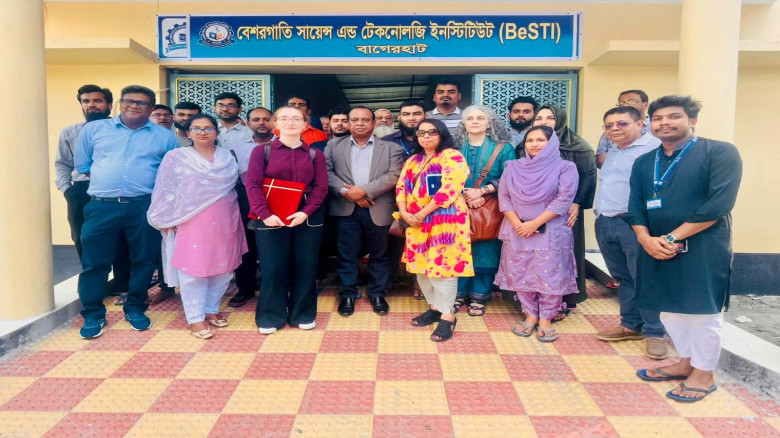 ব্রিটিশ হাইকমিশন ও এশিয়া ফাউন্ডেশন প্রতিনিধি দলের লতিফ মাস্টার ফাউন্ডেশনের SKILL-IT পরিদর্শন...